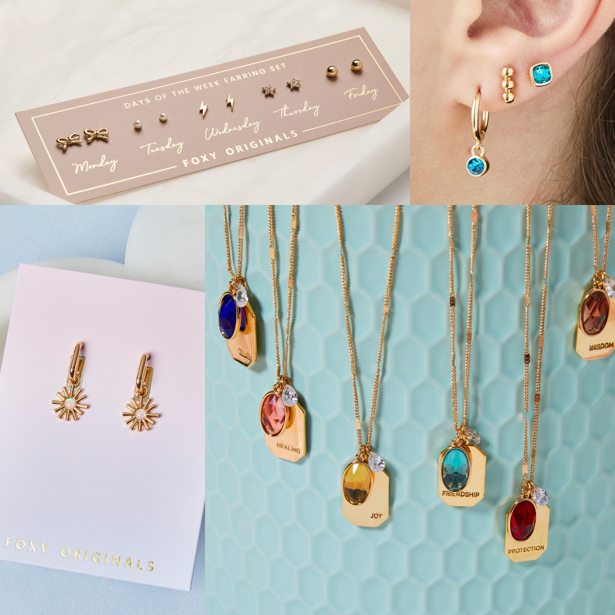 大注目！【Foxy Originals】セレブ人気FESTIVAL EARRINGSセット Best Sellers – Foxy Originals