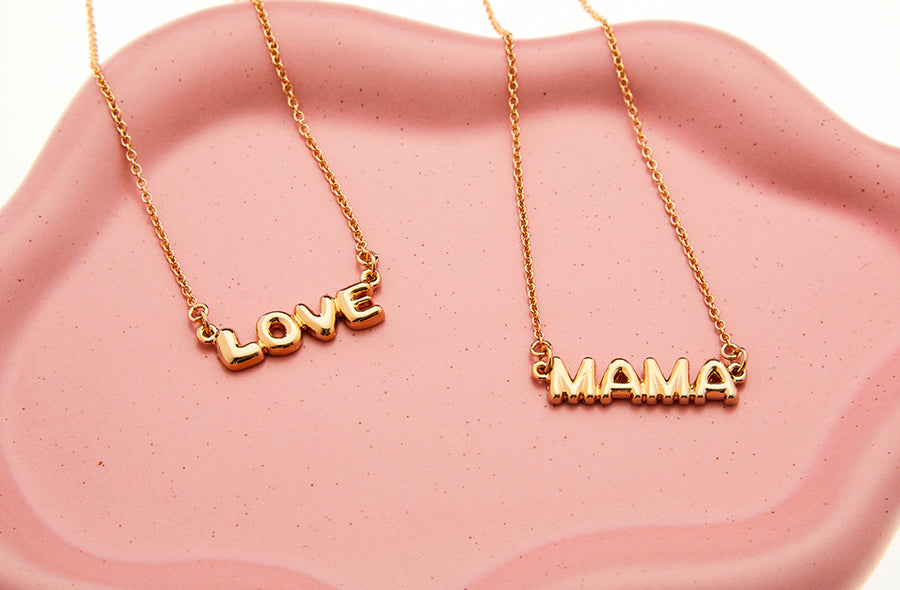 Forever Mama Necklace in Gold