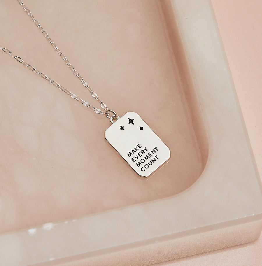 Every Moment Necklace in Silver