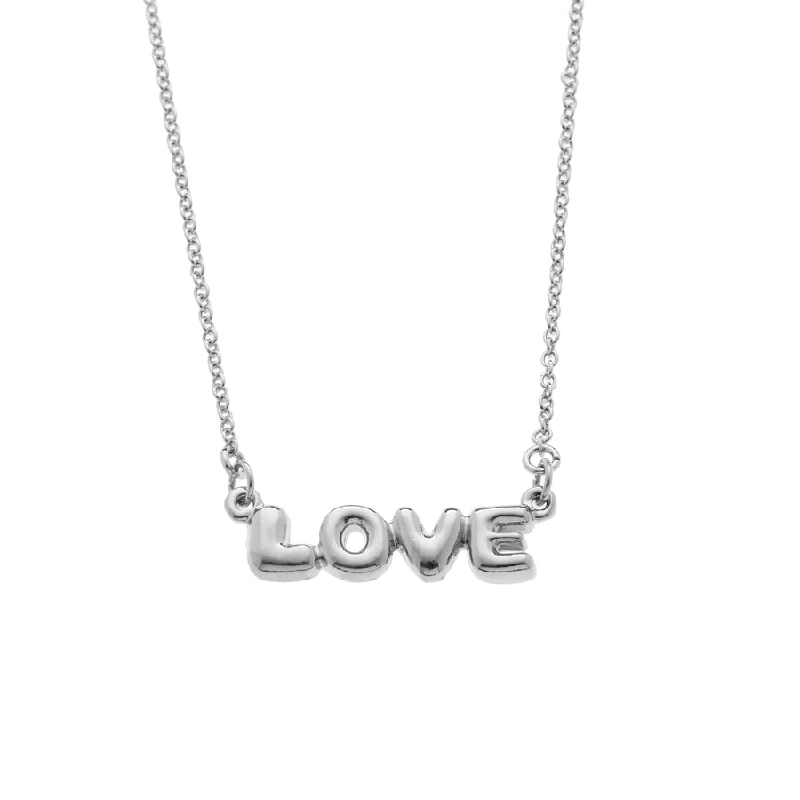Forever Love Necklace in Silver