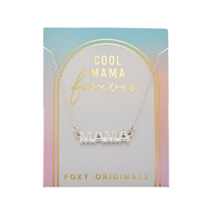 Forever Mama Necklace in Silver
