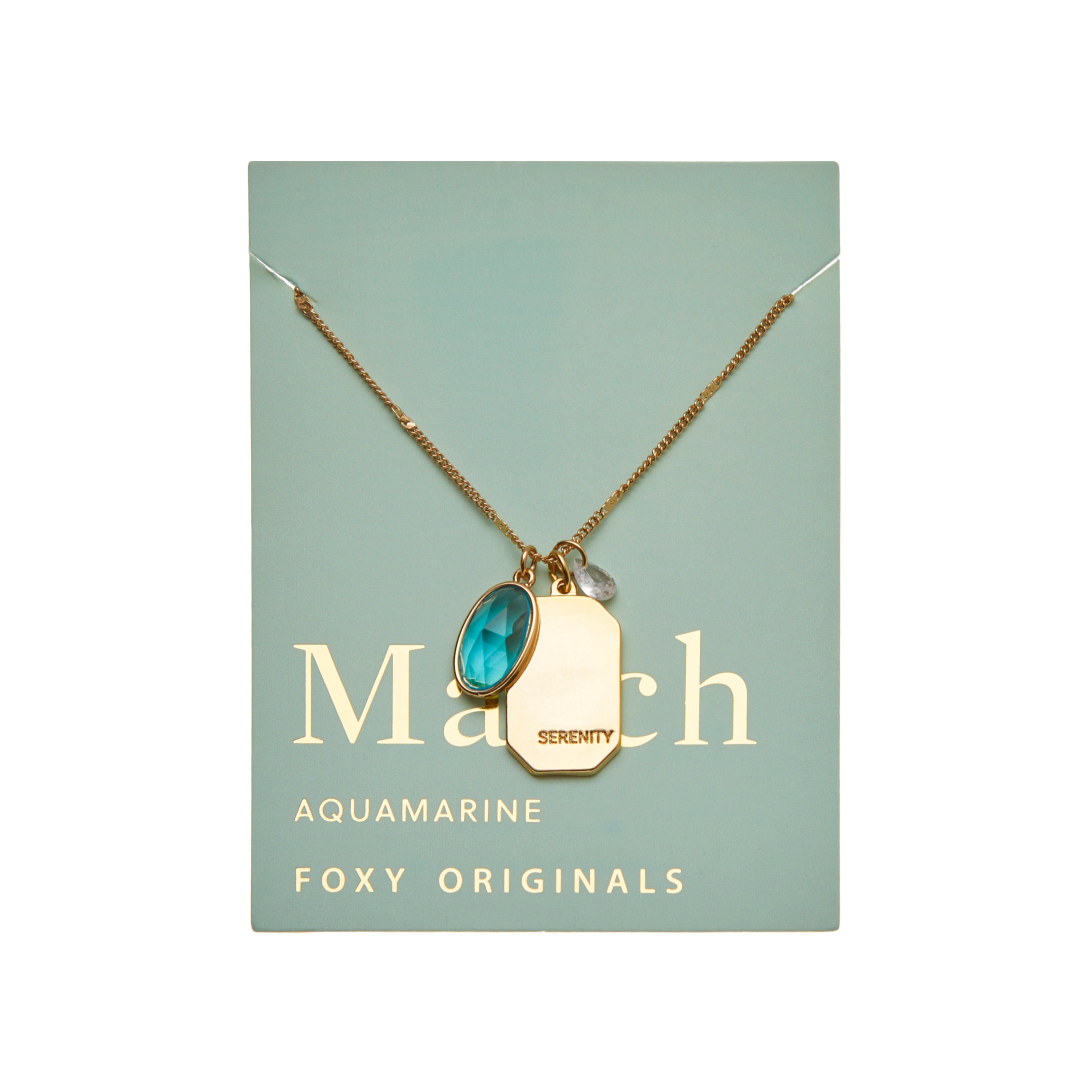 March birthstone necklace for mom discount