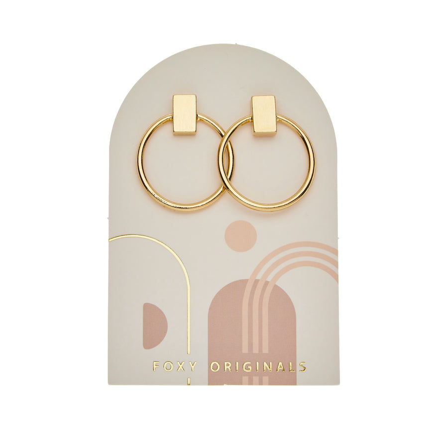 Hollis Earrings in Gold
