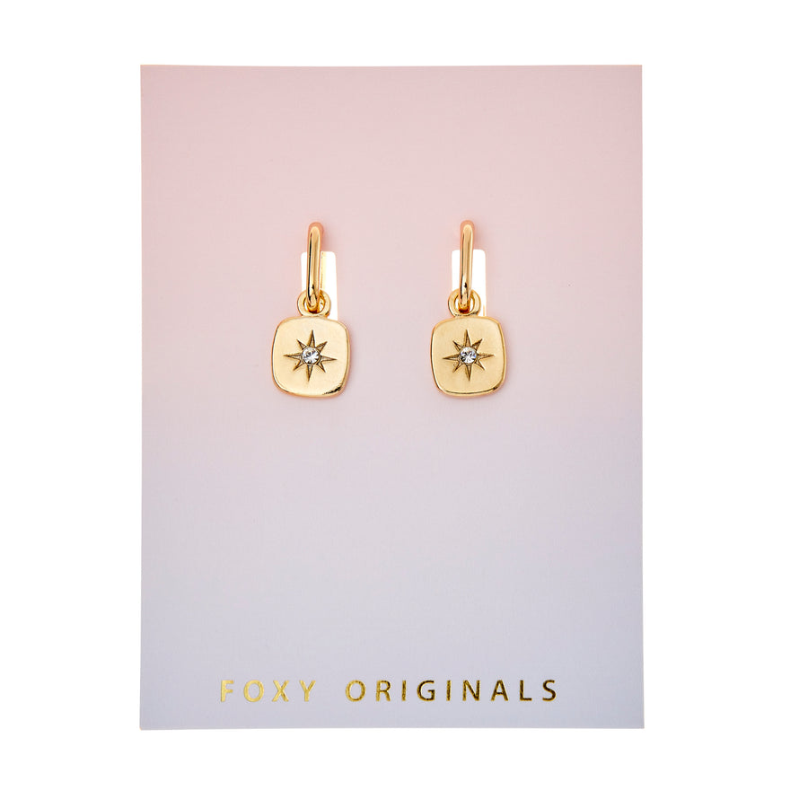 Nova Earrings in Gold