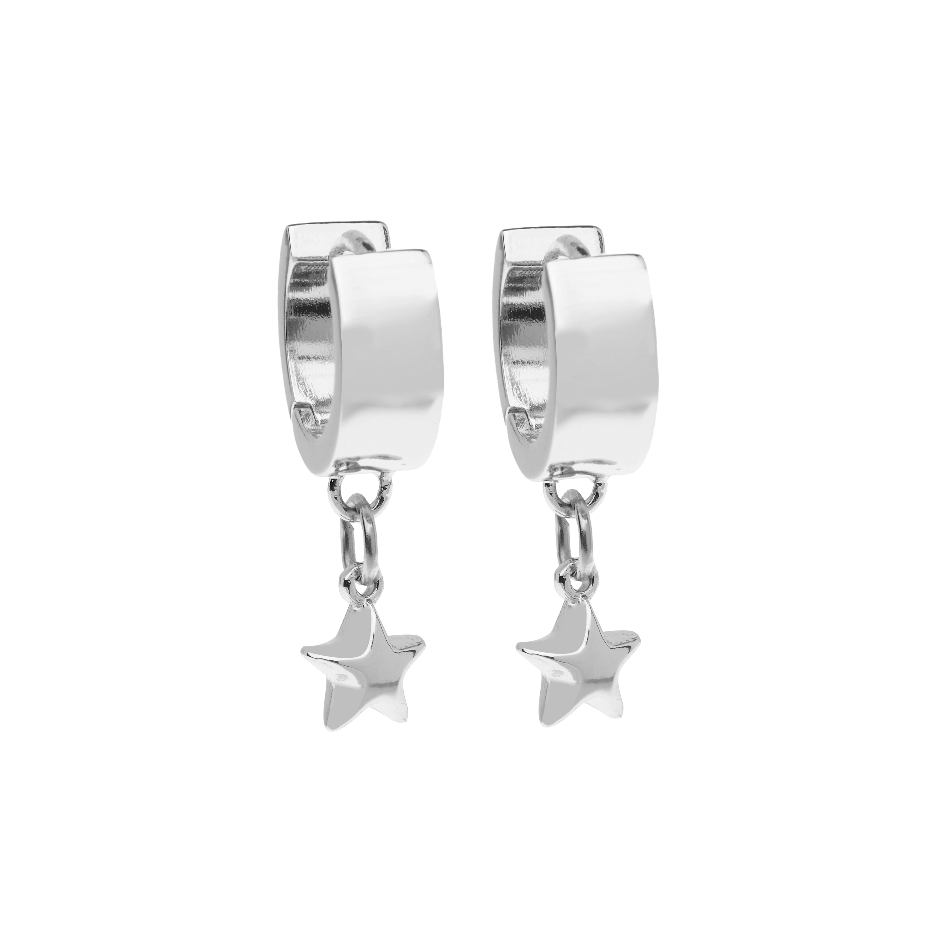 Platinum deals star earrings