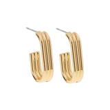 Alexa Earrings in Gold