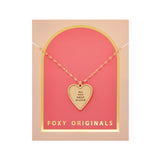 All You Need Heart Necklace in Gold