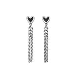 Amour Earrings in Silver