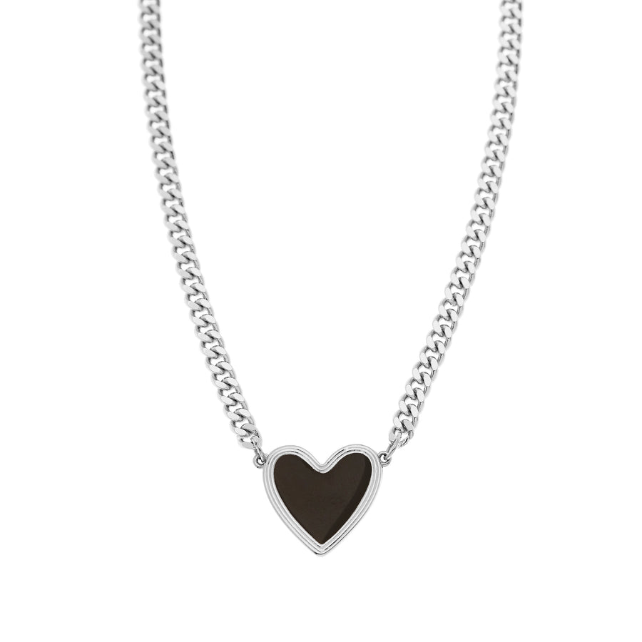 Amour Necklace in Silver