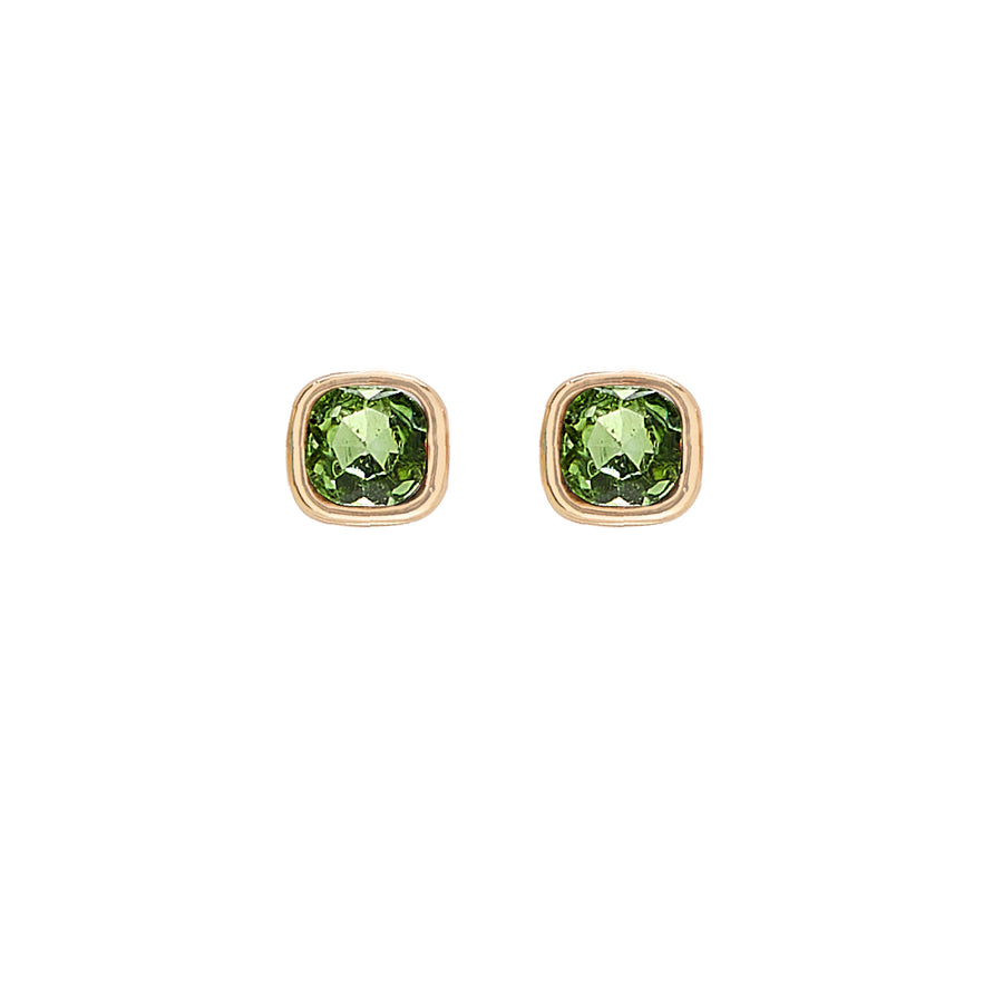 August Birthstone Earrings in Gold