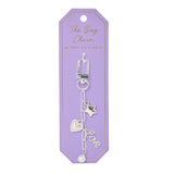 Bella Bag Charm in Silver