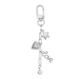 Bella Bag Charm in Silver