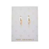 Bolt Earrings in Gold