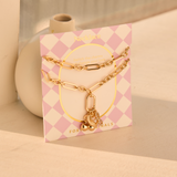 Cheri Necklace in Gold