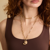 Cheri Necklace in Gold
