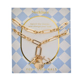 Seaside Necklace in Gold