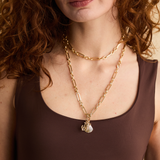 Seaside Necklace in Gold