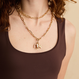 Western Necklace in Gold