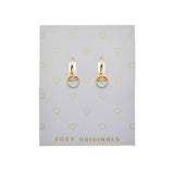Cabana Earrings in Gold