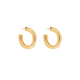 Grand Hoop Earrings in Gold
