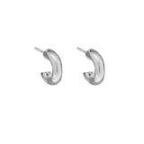 Petit Hoop Earrings in Silver