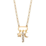 Dream Charm Necklace in Gold