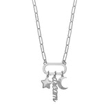 Dream Charm Necklace in Silver