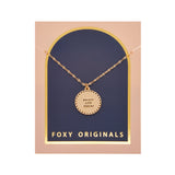 Enjoy Life Necklace in Gold