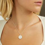 Enjoy Life Necklace in Silver