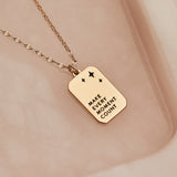 Every Moment Necklace in Gold
