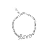 Find Your Love Bracelet in Silver