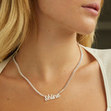 Find Your Shine Necklace in Silver