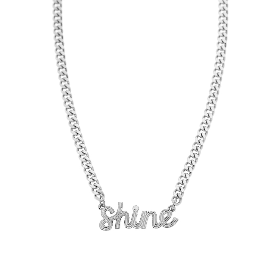 Find Your Shine Necklace in Silver