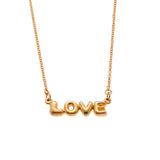 Forever Love Necklace in Gold