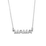 Forever Mama Necklace in Silver