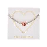 Freya Necklace in Rose/Silver