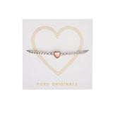 Freya Bracelet in Rose/Silver