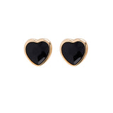 Freya Earrings in Black/Gold
