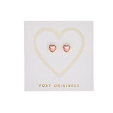 Freya Earrings in Rose/Gold