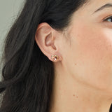 Freya Earrings in Rose/Gold