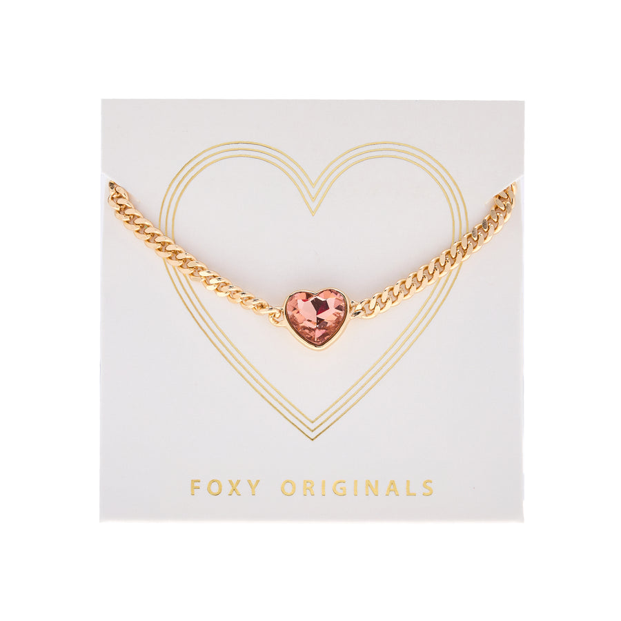 Freya Necklace in Rose/Gold