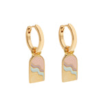 Hula Earrings in Gold