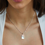 Hula Necklace in Silver