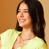 Hula Necklace in Gold