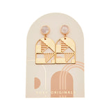 Jax Earrings in Gold