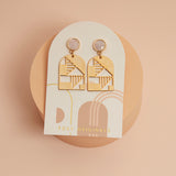 Jax Earrings in Gold