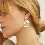 Jax Earrings in Silver