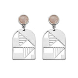 Jax Earrings in Silver