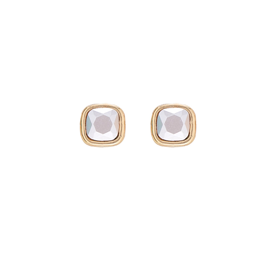 June Birthstone Earrings in Gold