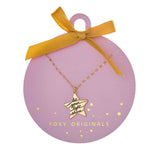 Let Your Light Shine Necklace in Gold